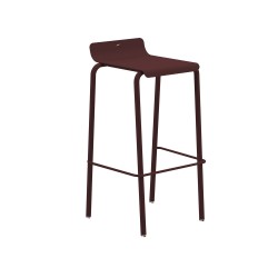 Tabouret bar bordeaux