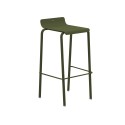 Tabouret bar kaki