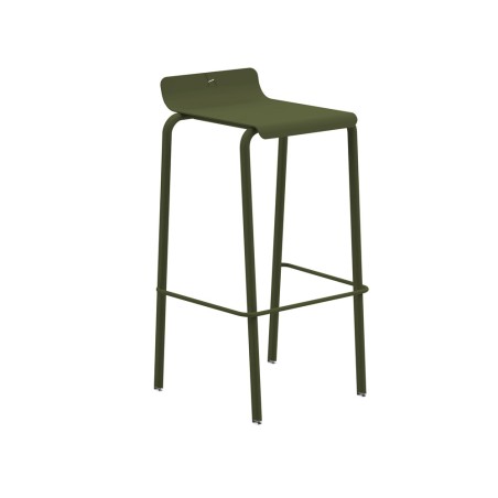 Tabouret bar kaki