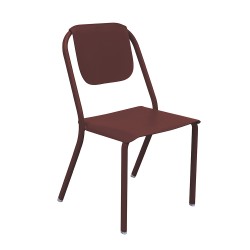Chaise bordeaux