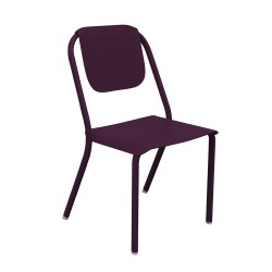 Chaise prune