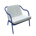 Fauteuil bas confort abysse Turquoise