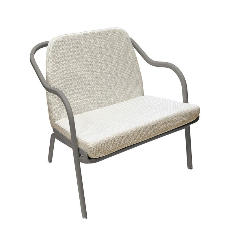 Fauteuil bas confort galet