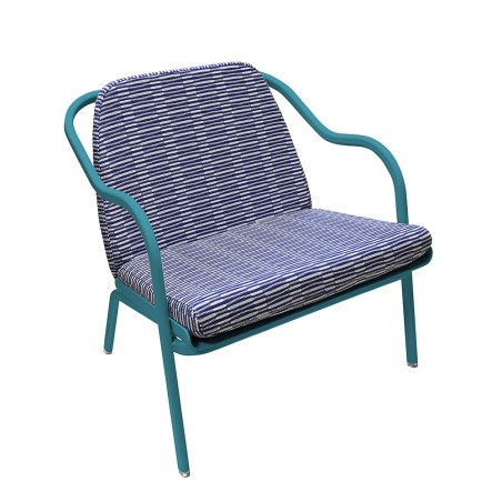 Fauteuil bas confort lagune