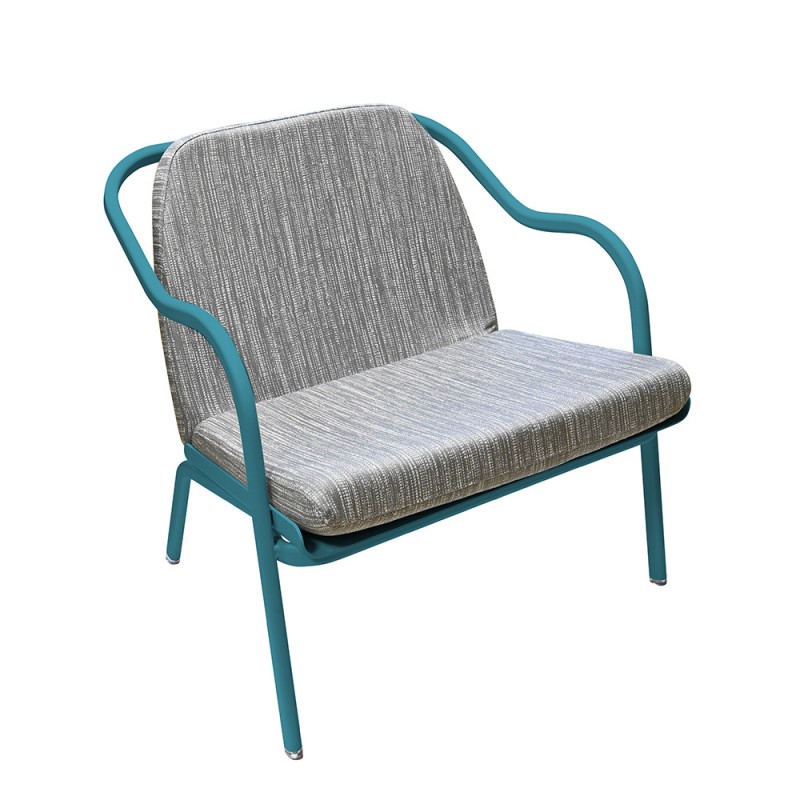 Fauteuil bas confort lagune