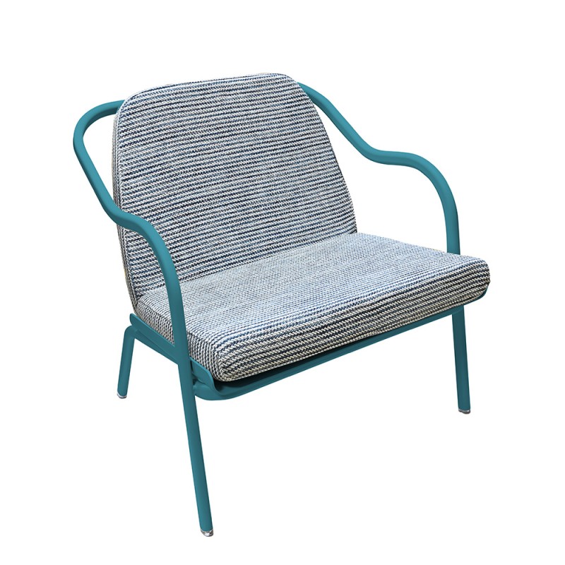 Fauteuil bas confort lagune