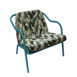 Fauteuil bas confort lagune