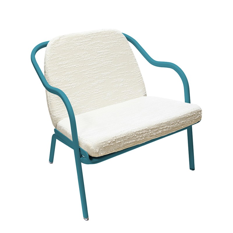 Fauteuil bas confort lagune