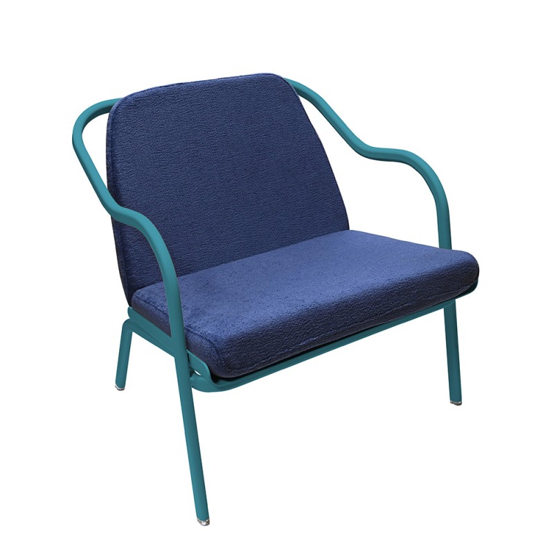 Fauteuil bas confort lagune
