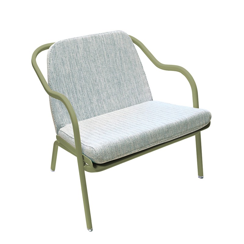 Fauteuil bas confort olivier