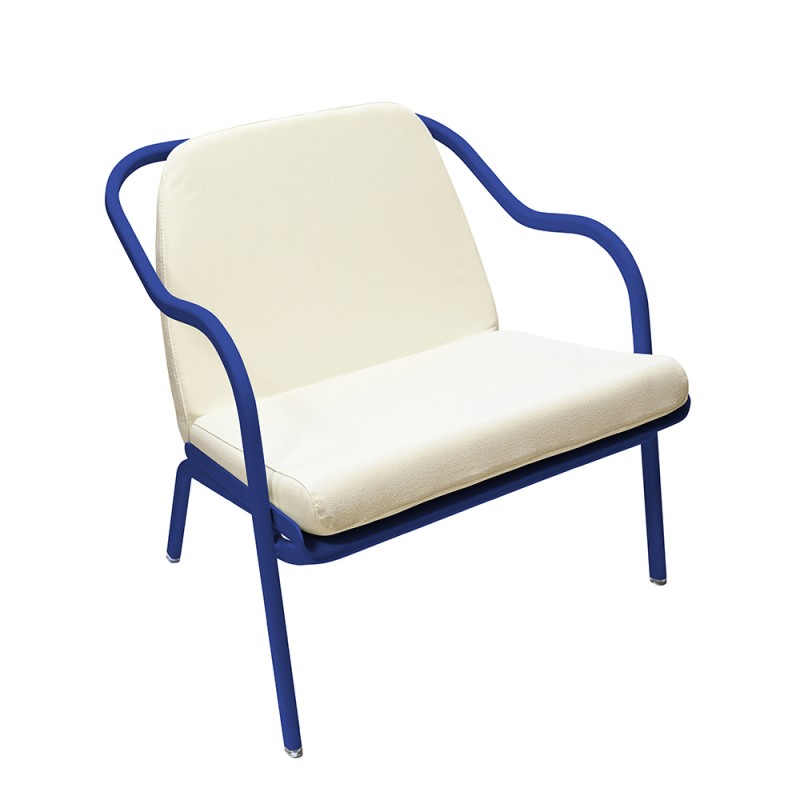 Fauteuil bas confort abysse Ecru toile