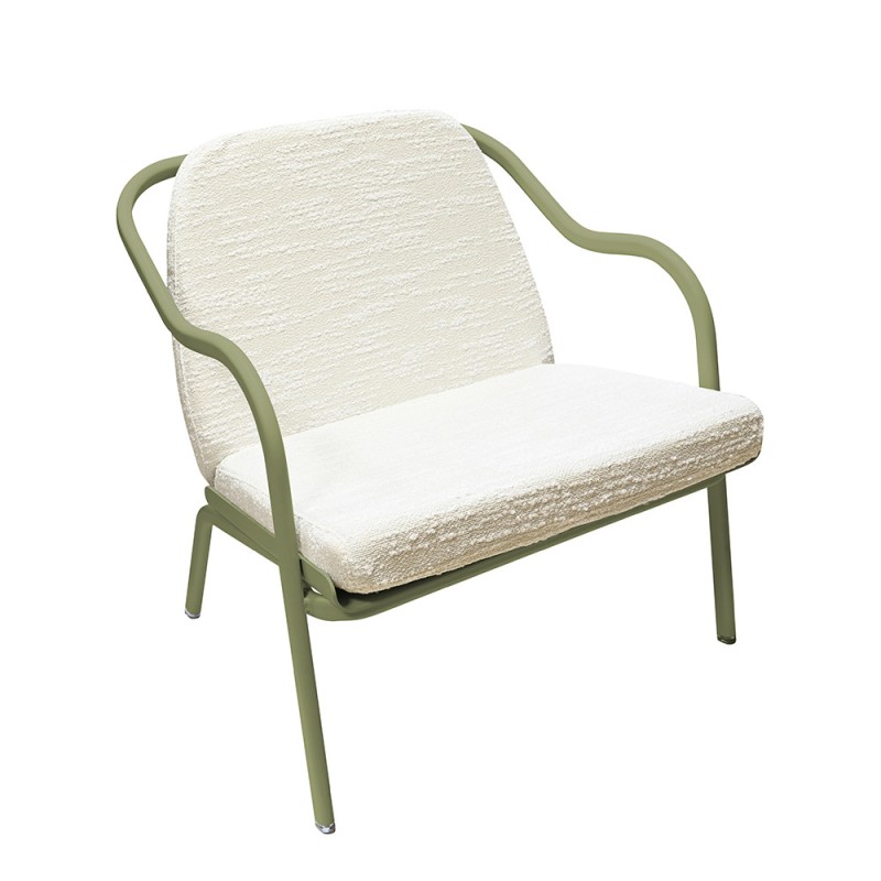 Fauteuil bas confort olivier