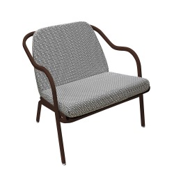 Fauteuil bas confort rouille