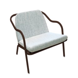 Fauteuil bas confort rouille
