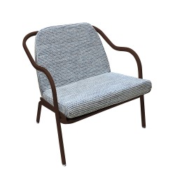 Fauteuil bas confort rouille