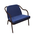 Fauteuil bas confort rouille