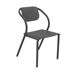 Chaise confort anthracite