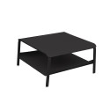 Table basse petit format charbon