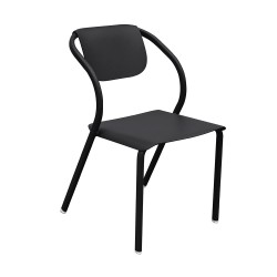 Chaise confort charbon