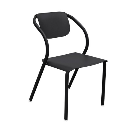 Chaise confort charbon