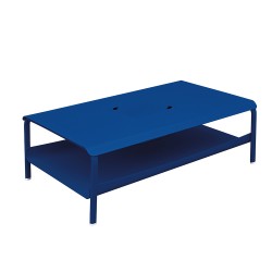 Table basse grand format avec bacs abysse