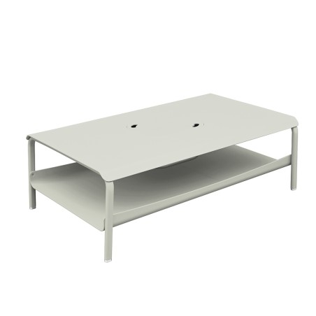 Table basse grand format avec bacs écume