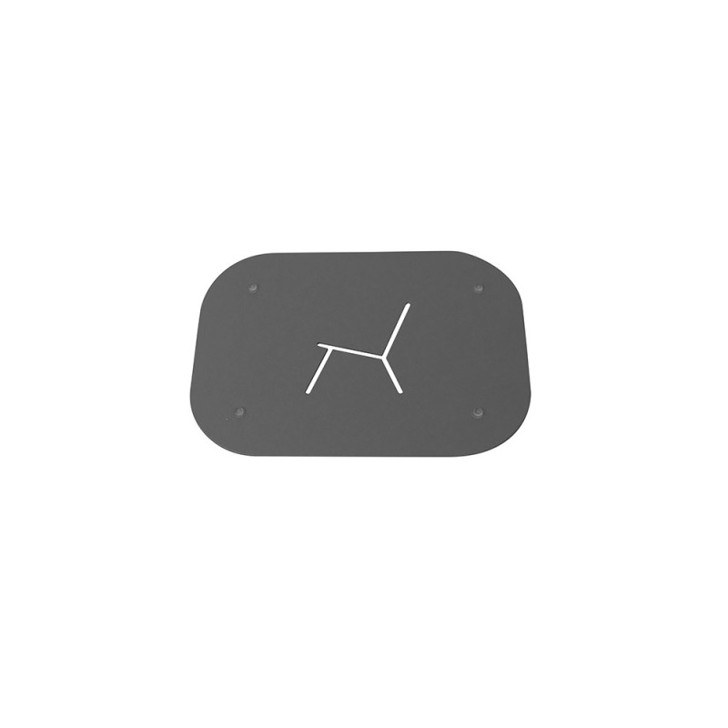 Dessous de plat Allure d'Azur anthracite