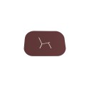 Dessous de plat Allure d'Azur bordeaux