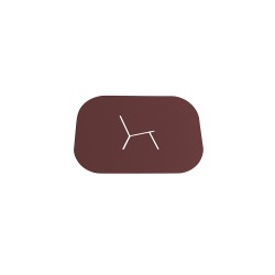 Dessous de plat Allure d'Azur bordeaux
