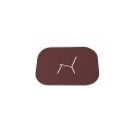 Dessous de plat Allure d'Azur bordeaux