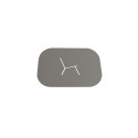 Dessous de plat Allure d'Azur galet