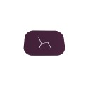 Dessous de plat Allure d'Azur prune