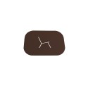Dessous de plat Allure d'Azur rouille