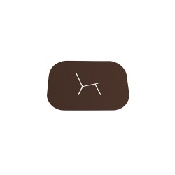 Dessous de plat Allure d'Azur rouille