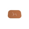 Dessous de plat Allure d'Azur terracotta