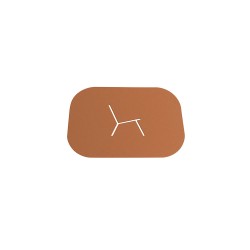 Dessous de plat Allure d'Azur terracotta