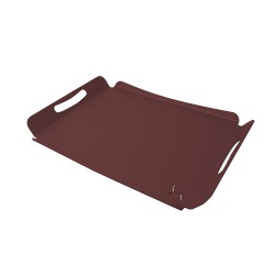 Plateau vague maxi bordeaux