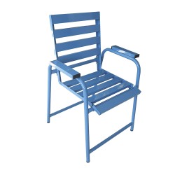 Chaise repas avec accoudoirs