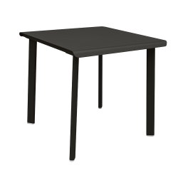 Table 2 personnes 75x80 charbon