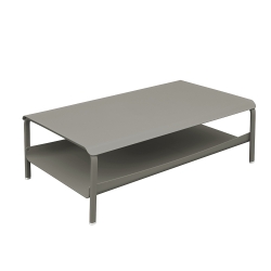 Table basse grand format sans bacs galet