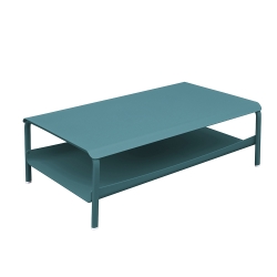 Table basse grand format sans bacs lagune
