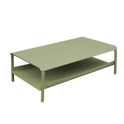 Table basse grand format sans bacs olivier