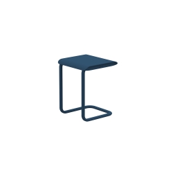 Table d'appoint bleu pétrole