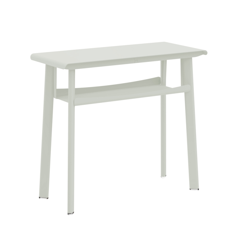 Console avec étagère écume