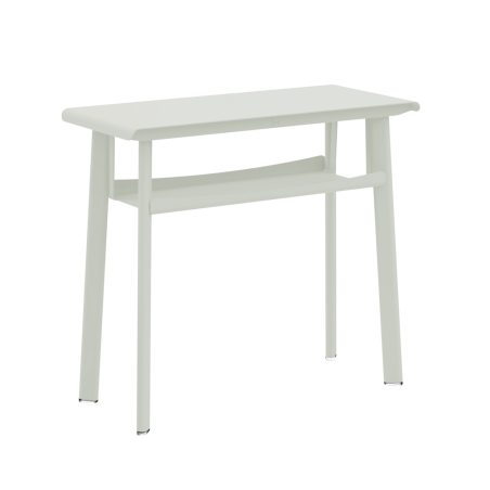 Console avec étagère écume